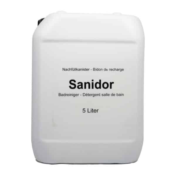 674 Sanidor Canister 5 litres Bathroom Cleaner