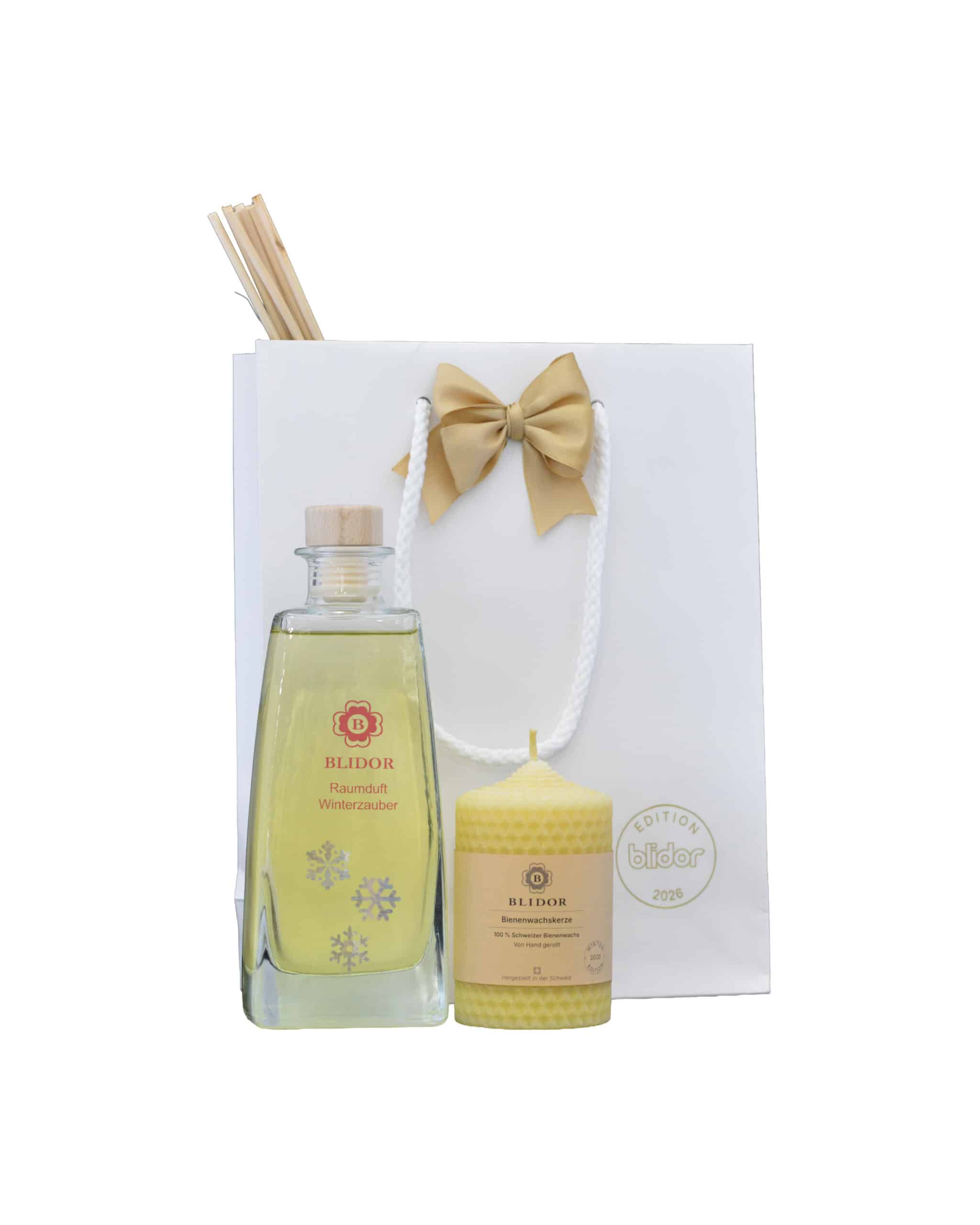 Geschenkset Winterzauber - Duft & Kerzenschein