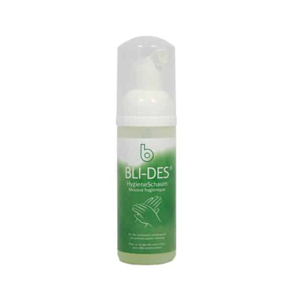 BLI-DES HygieneFoam 50 ml for gentle hand hygiene with antimicrobial effect