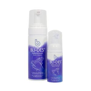 BLI-DES SoapFoam 50 ml and 150 ml for gentle hand washing with antimicrobial effect